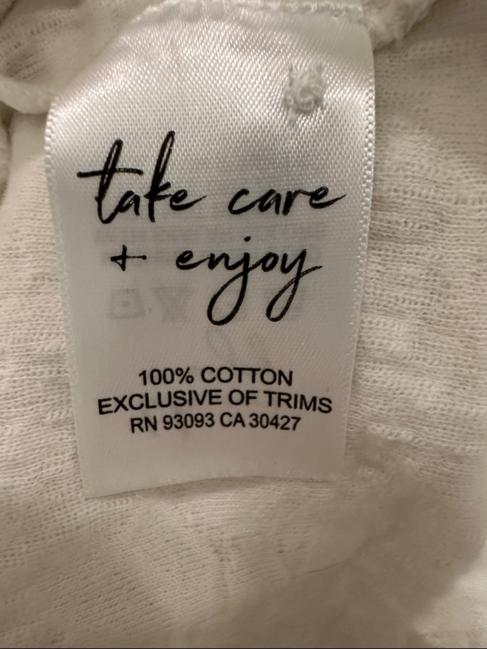 NIC+ZOE Ivory Lace-Textured Long Sleeve Polo - Picture 3 of 5